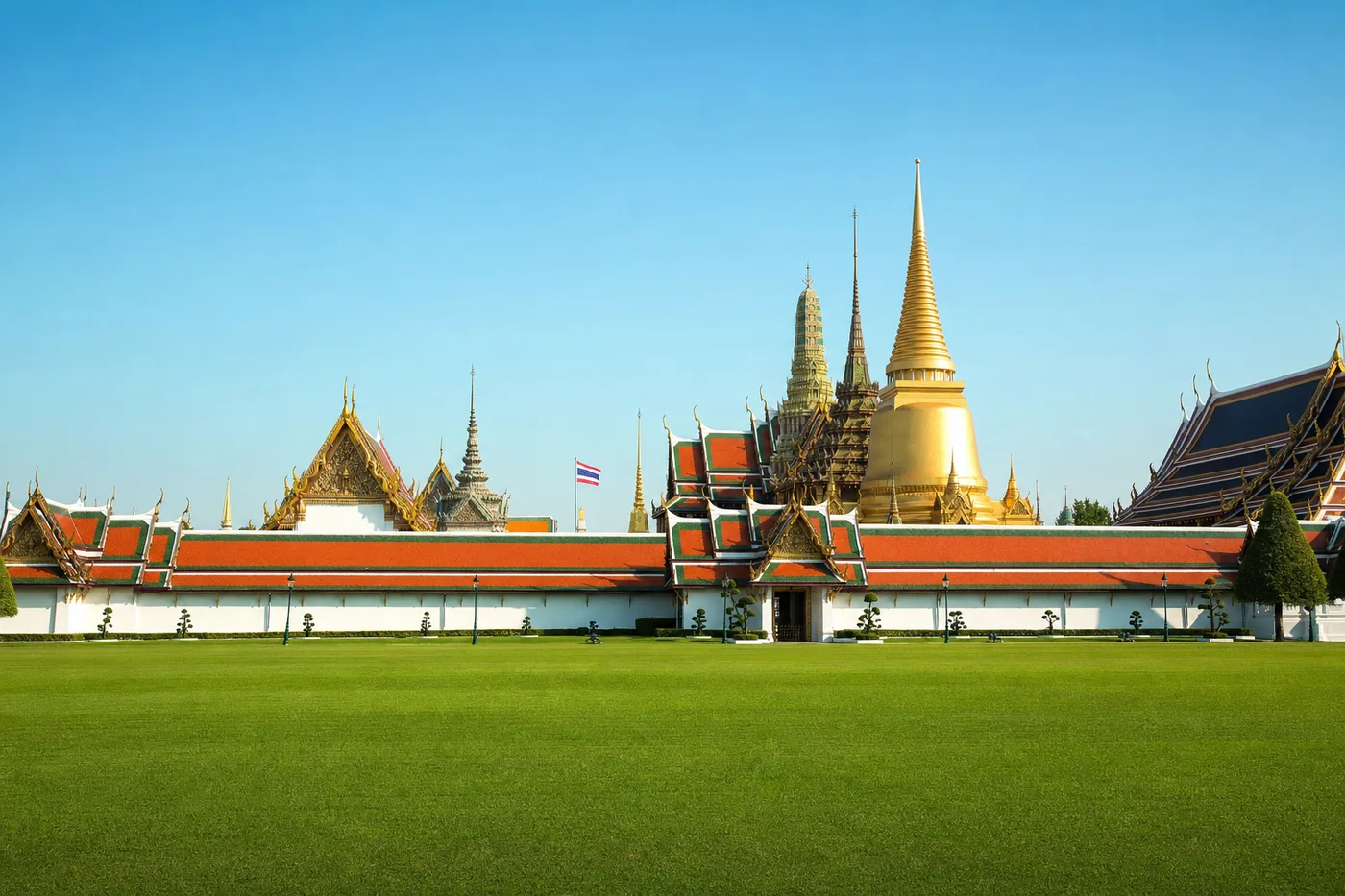 The Grand Palace in Bangkok, Thailand