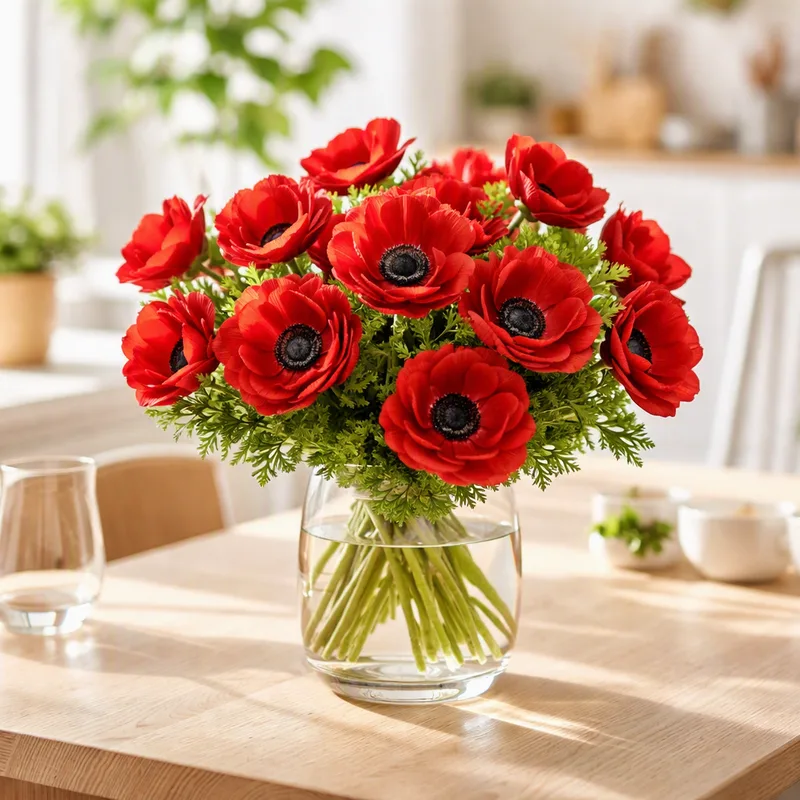 Anemone – Red – image 2