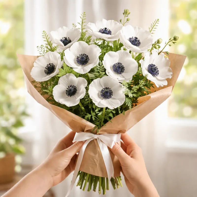 Anemone – White – image 3