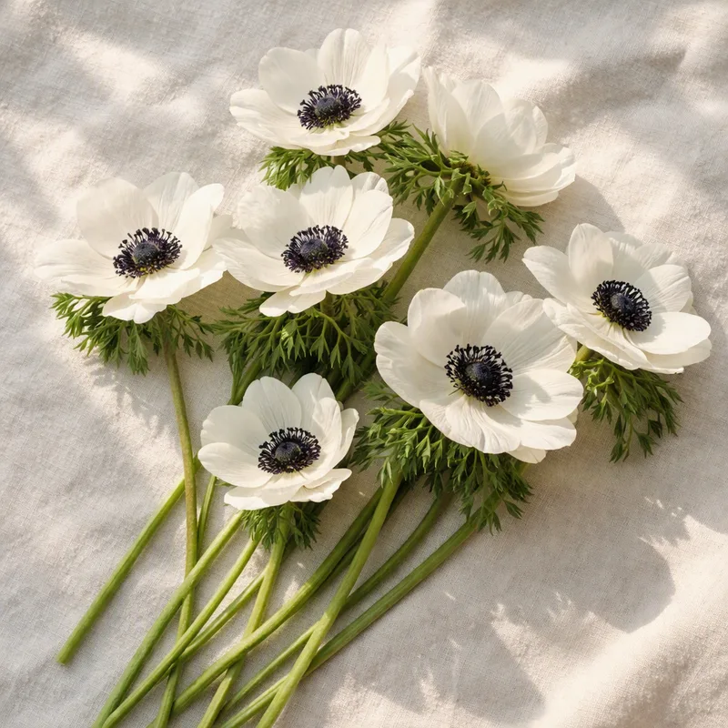 Anemone – White – image 4