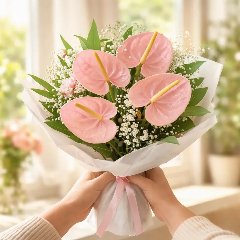 Anthurium – Pink – image 3