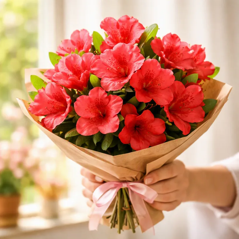 Azalea – Red – image 3