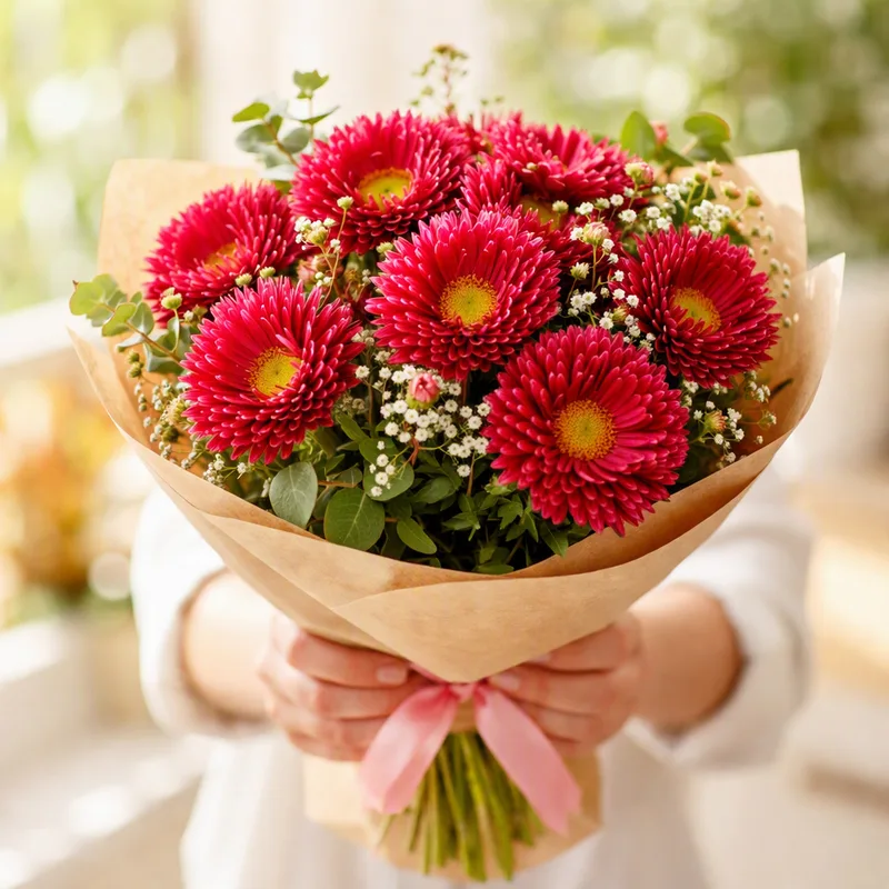 Aster – Red – image 3