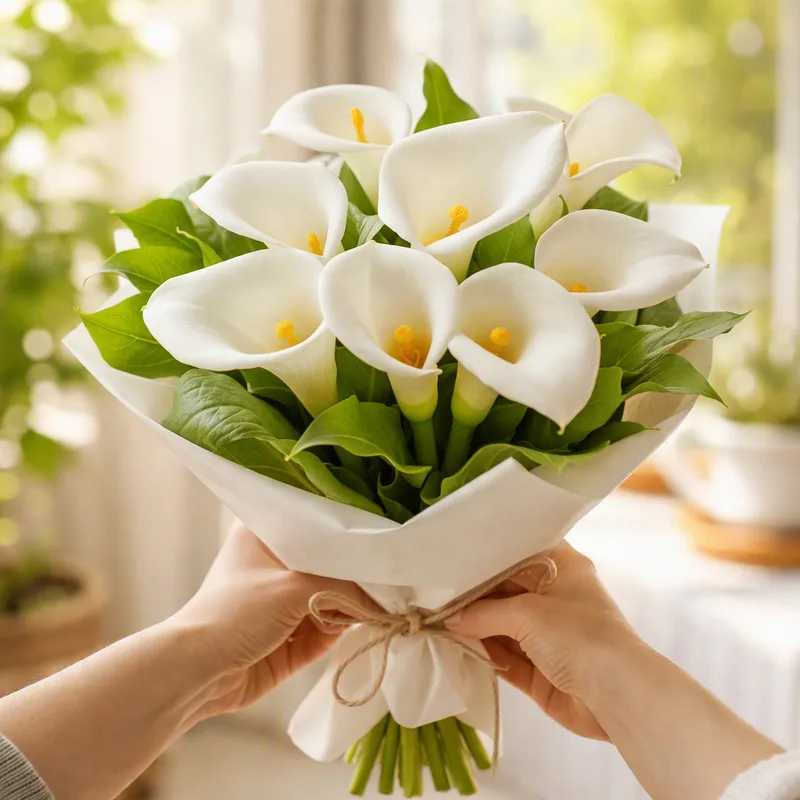 Calla lily – White – image 3