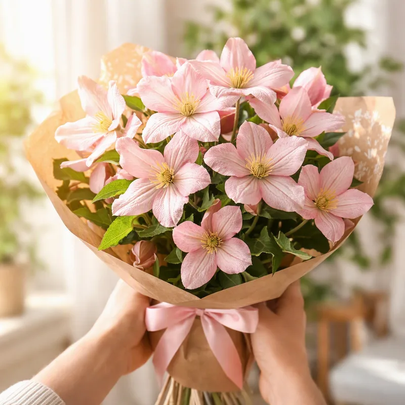 Clematis – Pink – image 3