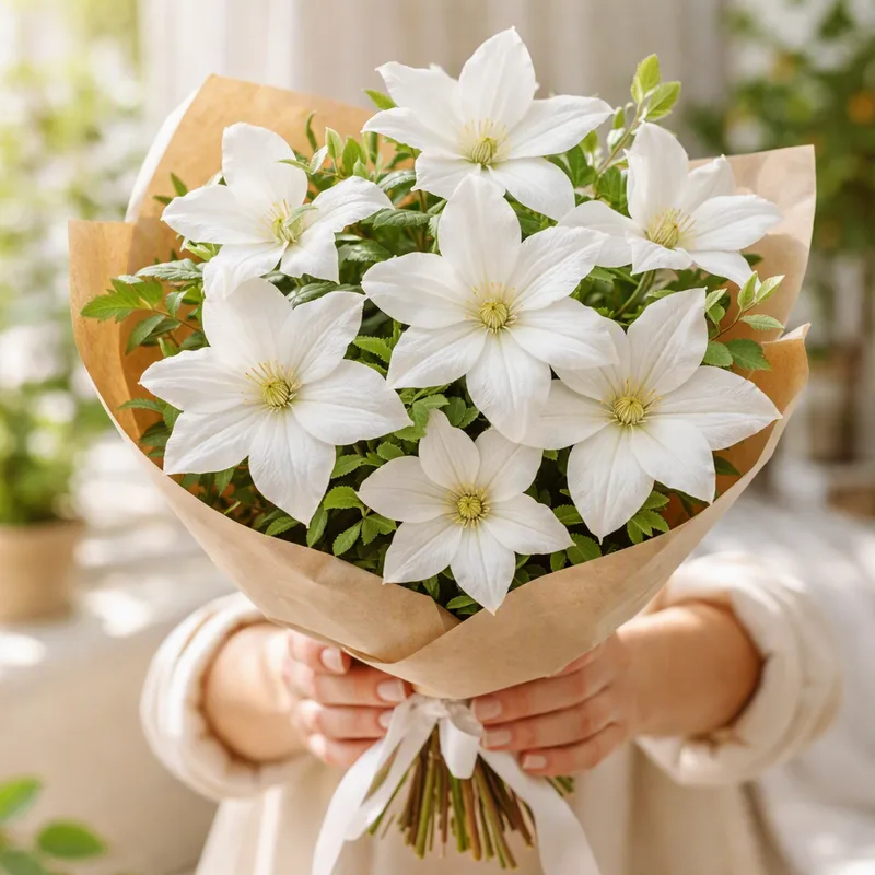 Clematis – White – image 3