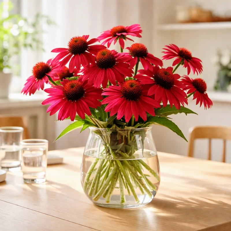 Coneflower – Red – image 2