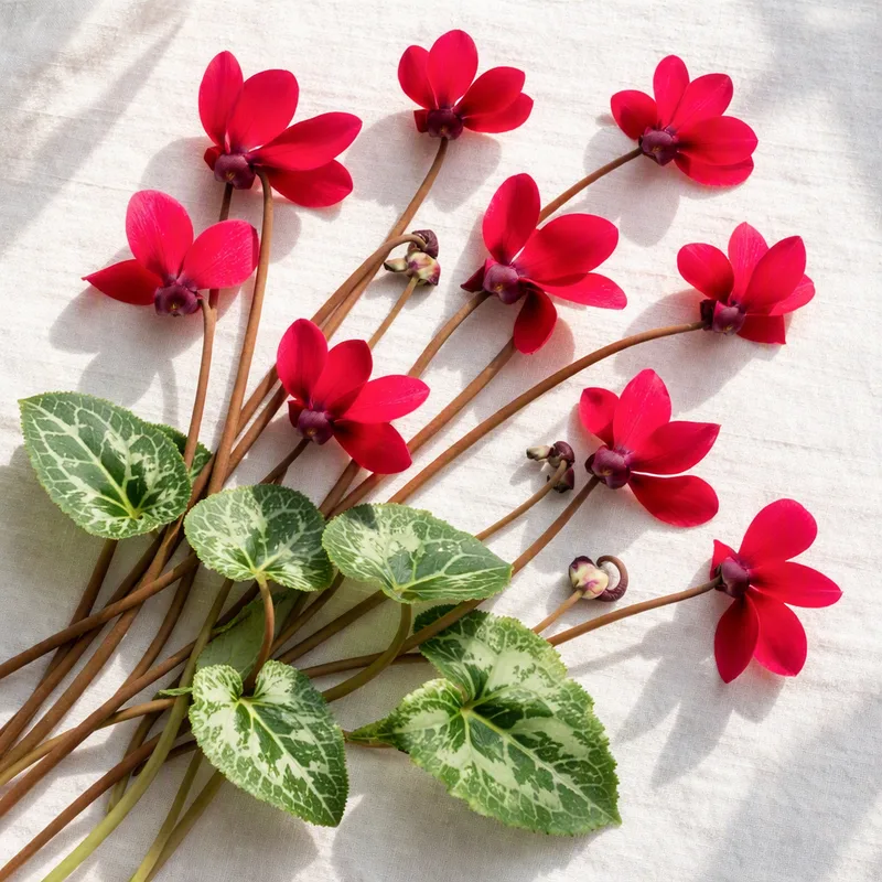 Cyclamen – Red – image 4