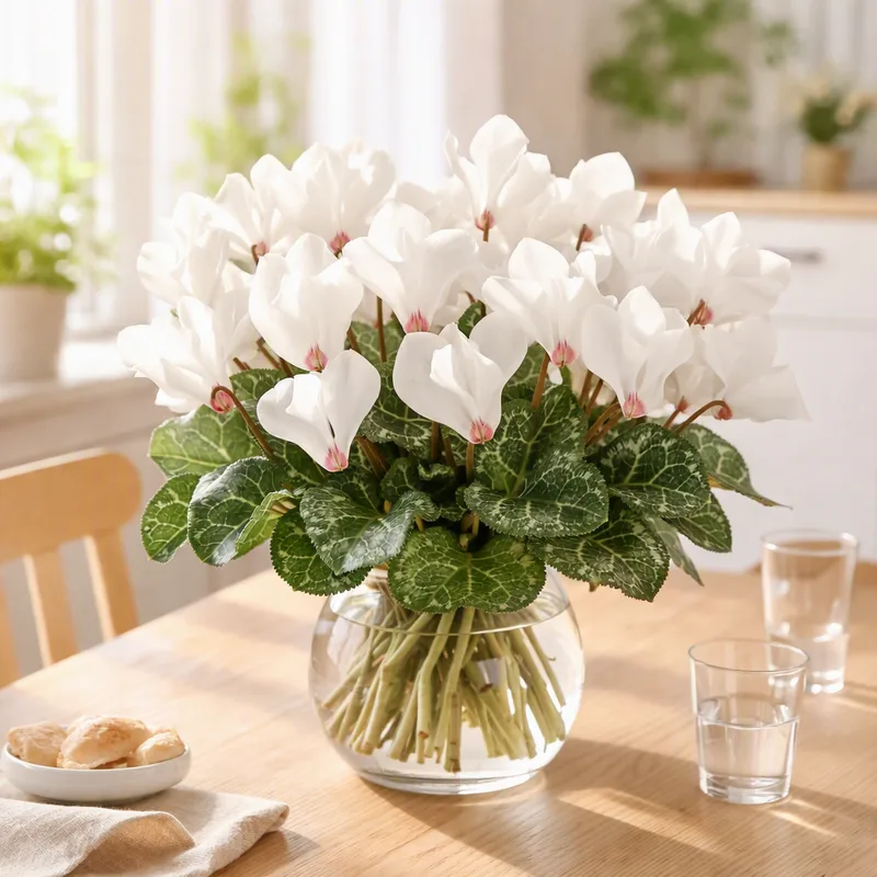 Cyclamen – White – image 2