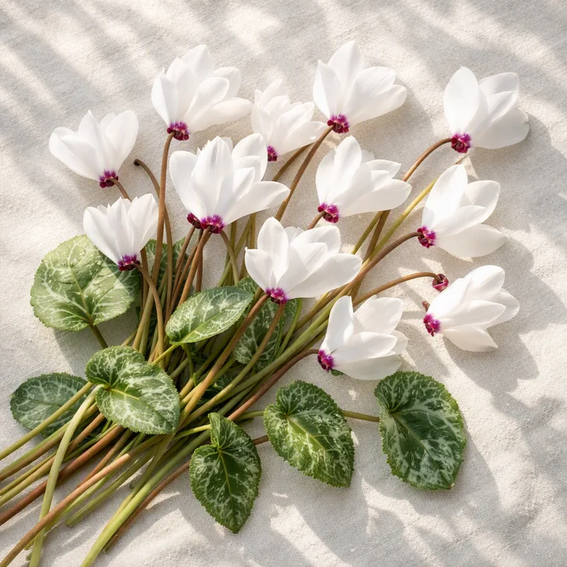 Cyclamen – White – image 4