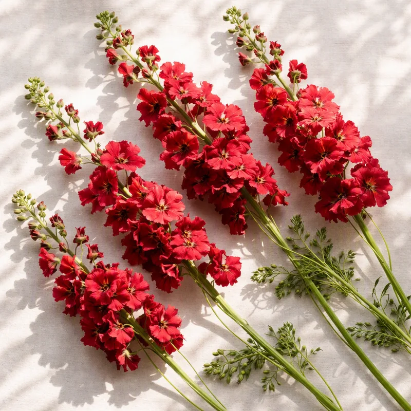 Delphinium – Red – image 4