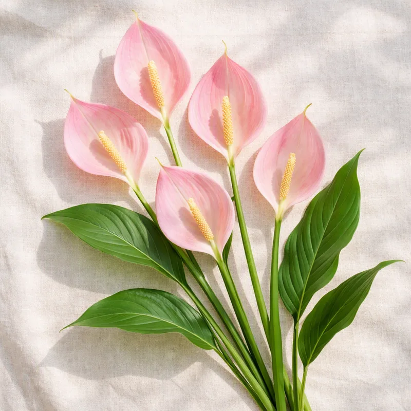 Peace lily – Pink – image 4