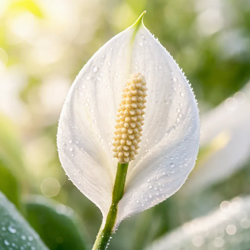Peace lily – White