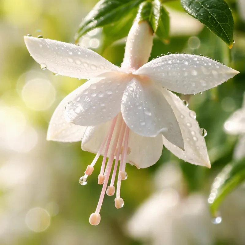 Fuchsia – White