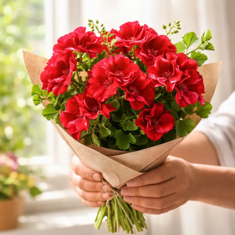 Geranium – Red – image 3