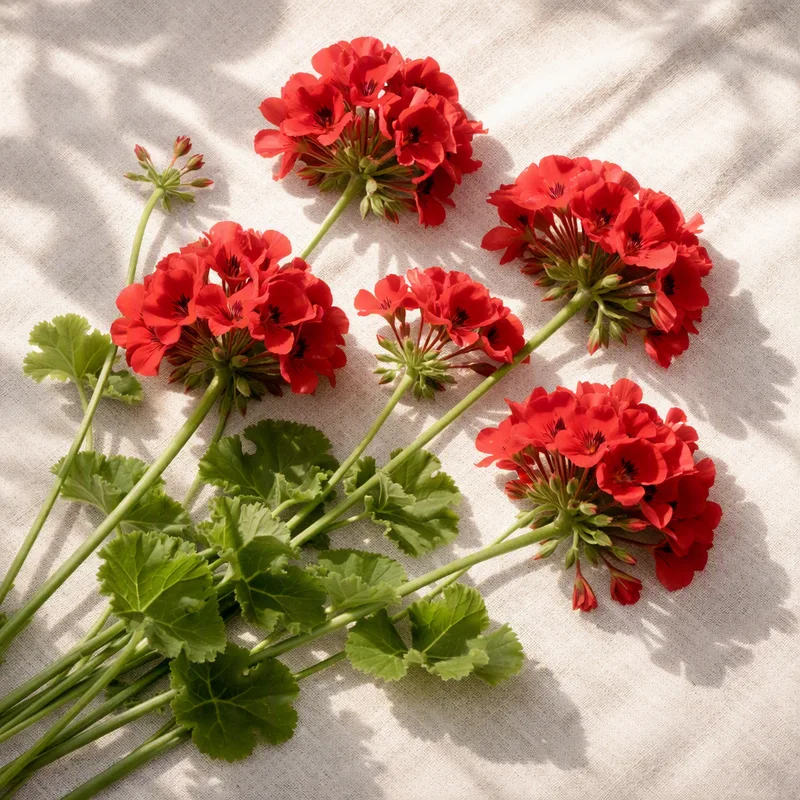 Geranium – Red – image 4