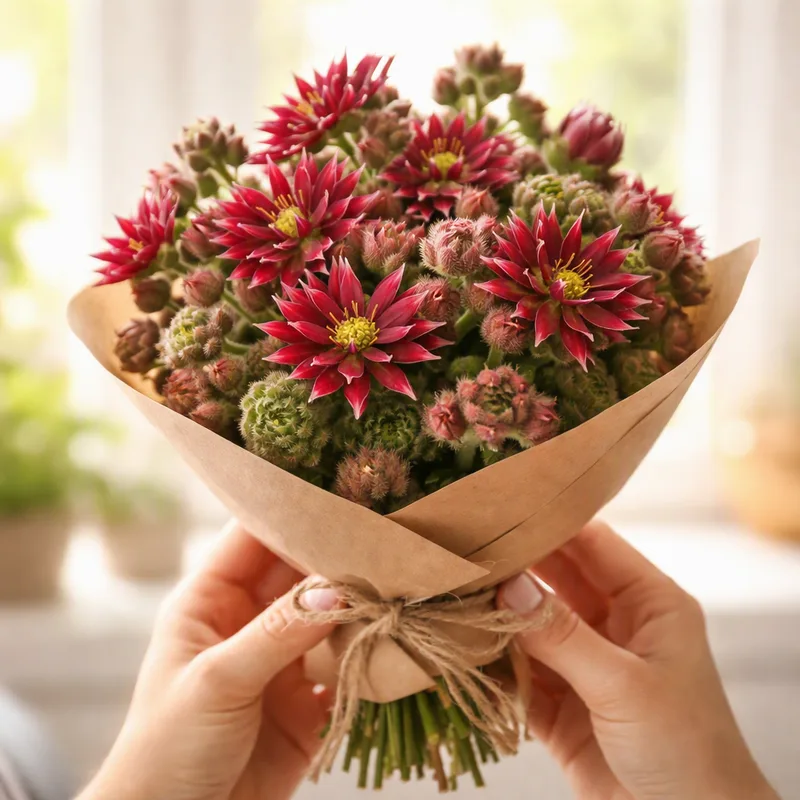 Houseleek – Red – image 3