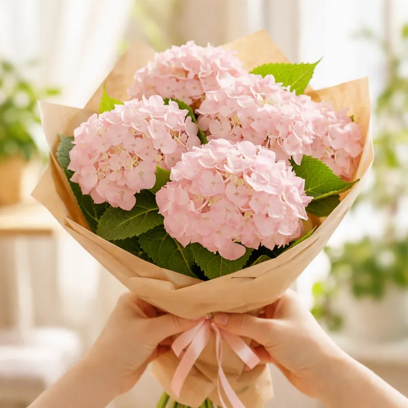 Hydrangea – Pink – image 3