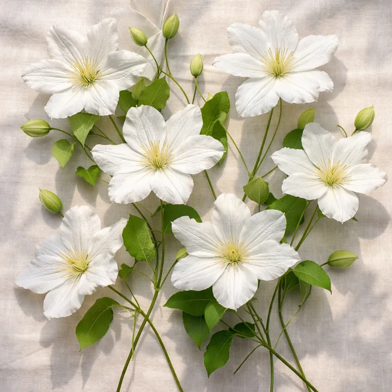 Clematis – White – image 4