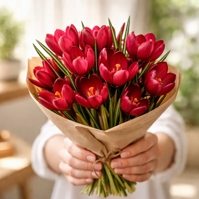 Crocus – Red – image 3