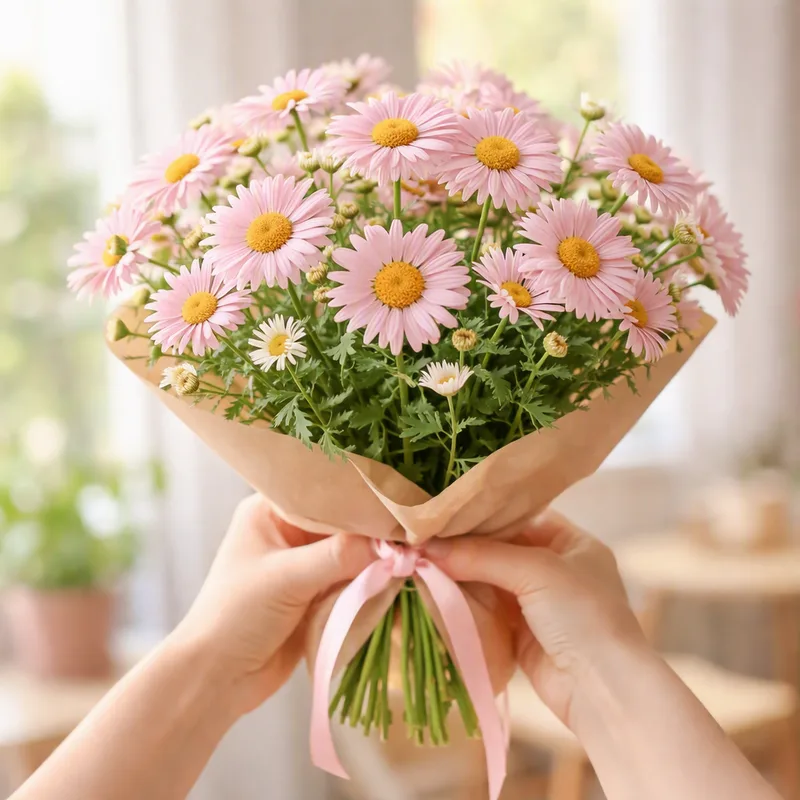 Oxeye daisy – Pink – image 3