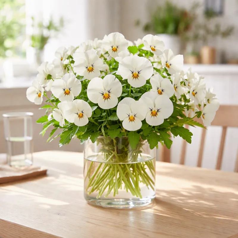 Pansy – White – image 2
