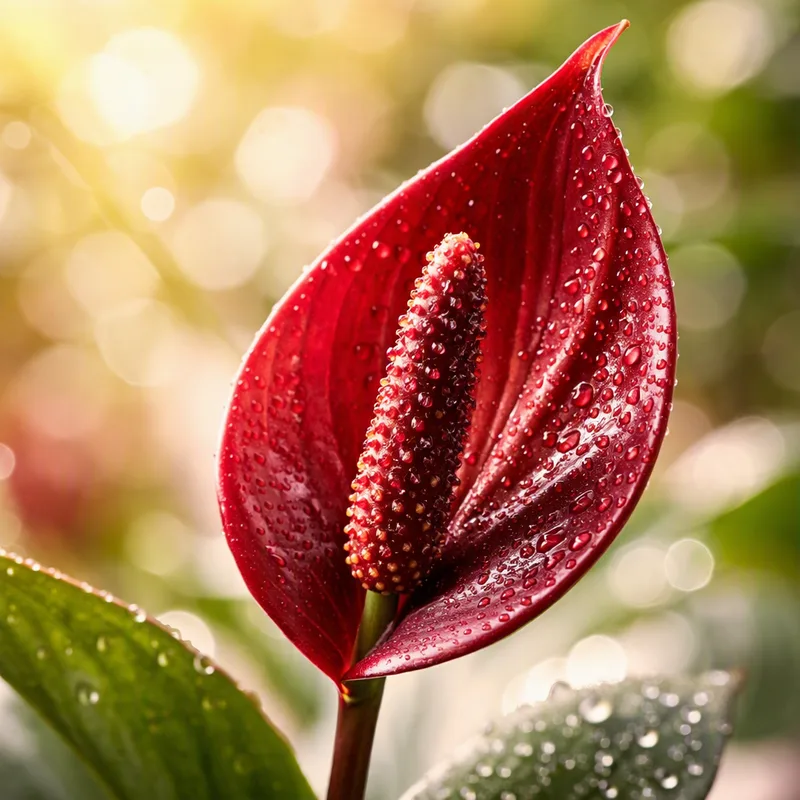Peace lily – Red