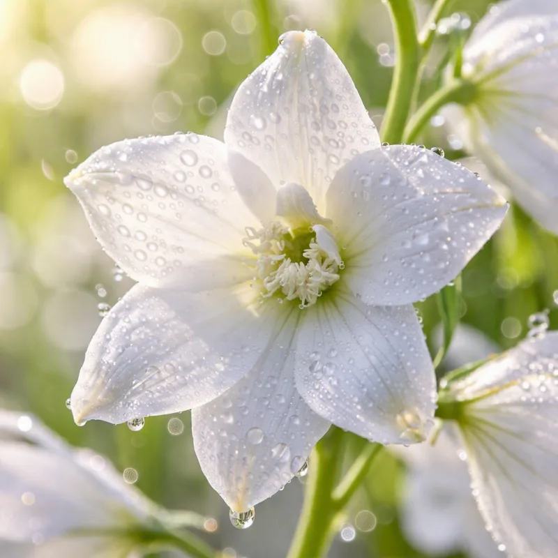 Delphinium – White