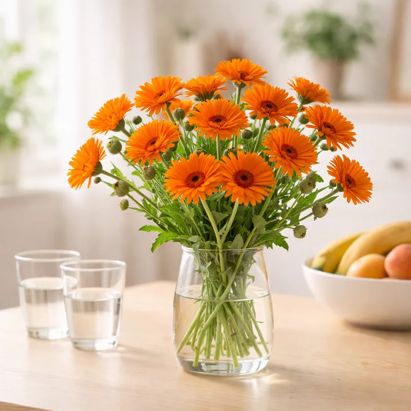 Pot marigold – Red – image 2