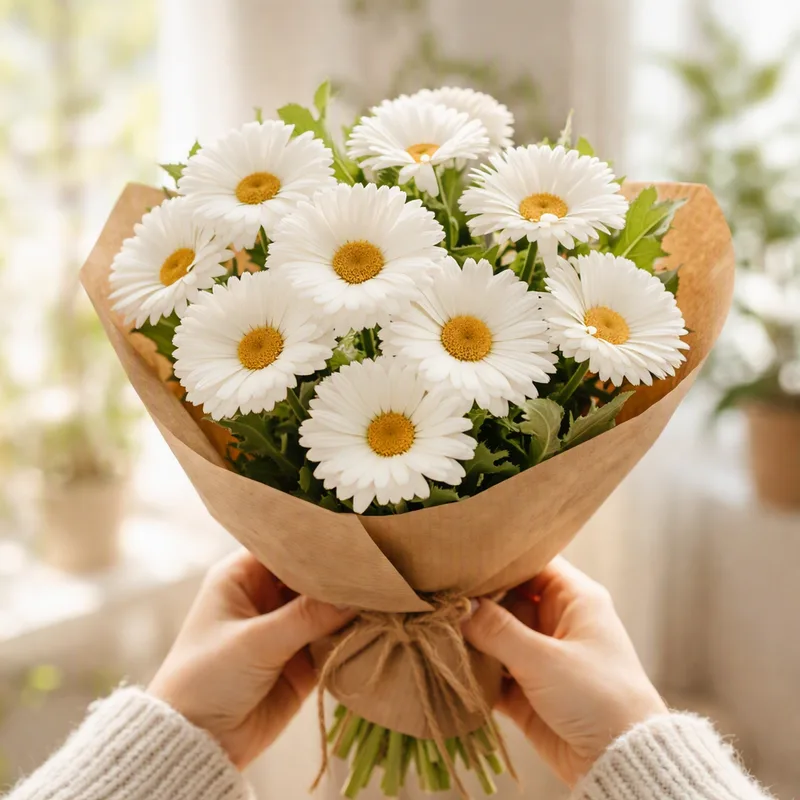 Pot marigold – White – image 3