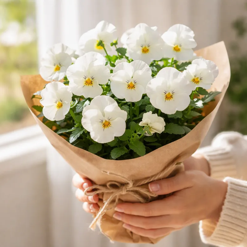 Pansy – White – image 3