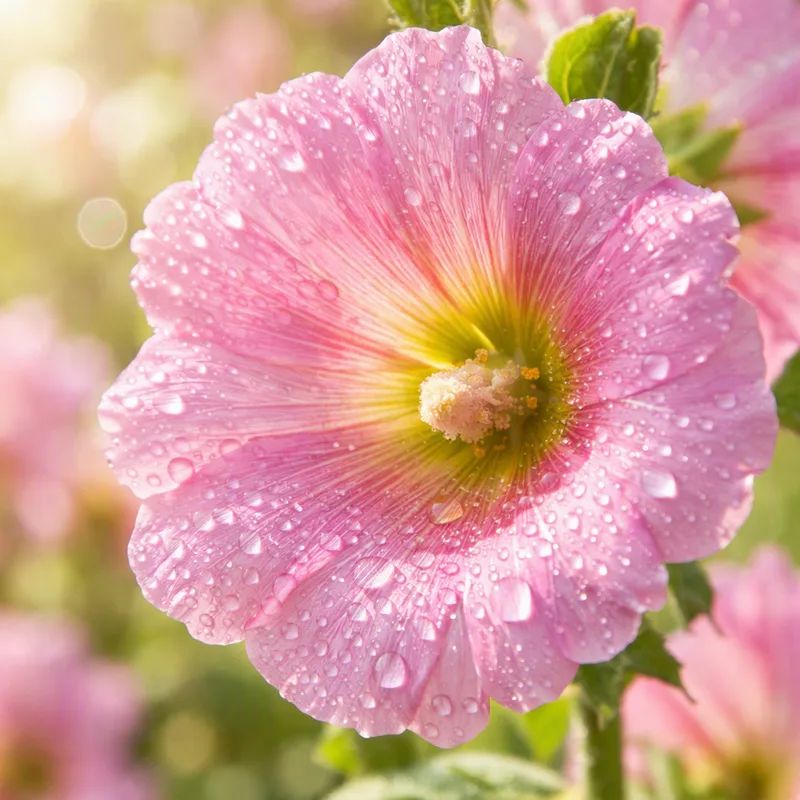 Hollyhock – Pink