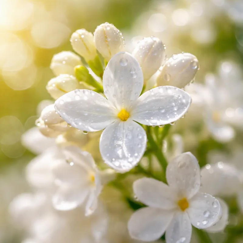 Lilac – White