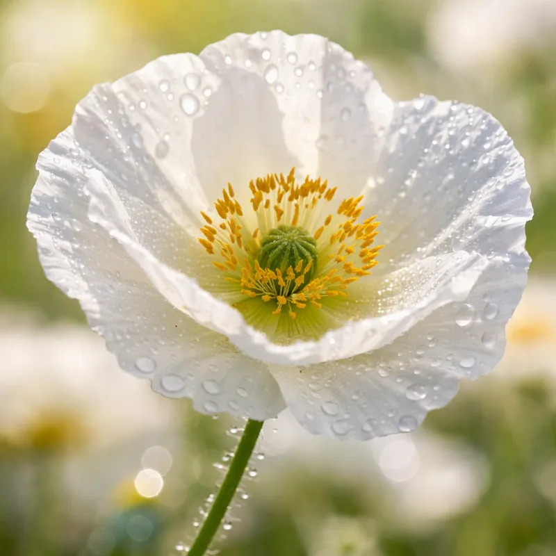 Poppy – White